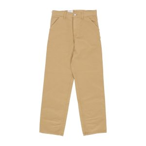 Long Men's Single Knee Pant Bourbon Garment Dyed