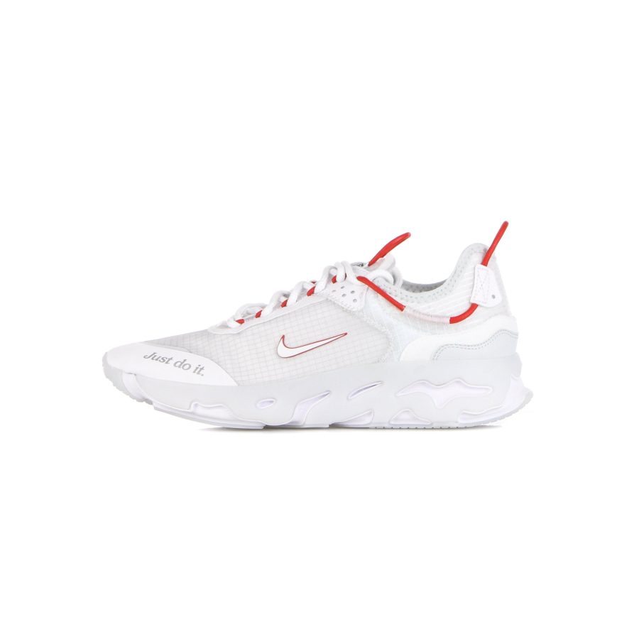 Low Men's Shoe 20300341802 White/white/university Red/noble Green