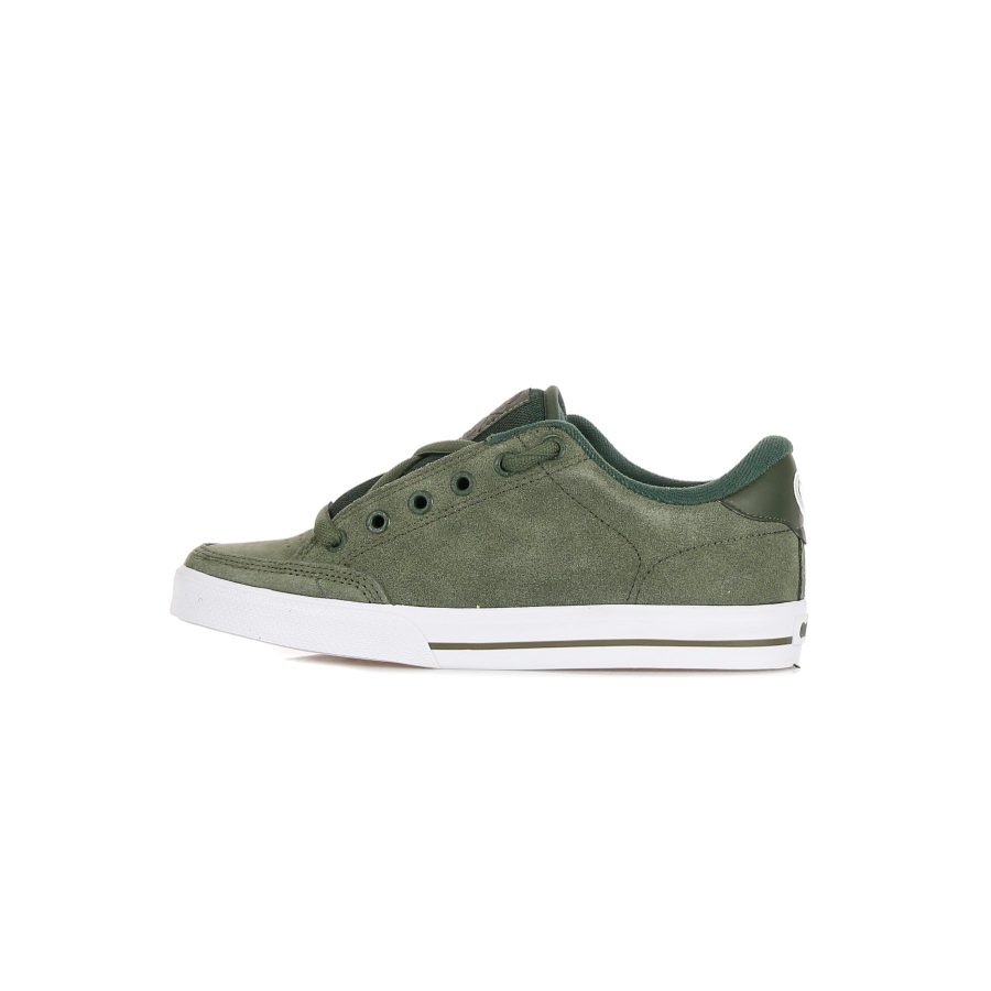 Low Men's Shoe Lopez 50 Olive/white