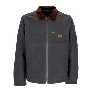 Lucas Waxed Jacket Charcoal Gray Men's Jacket