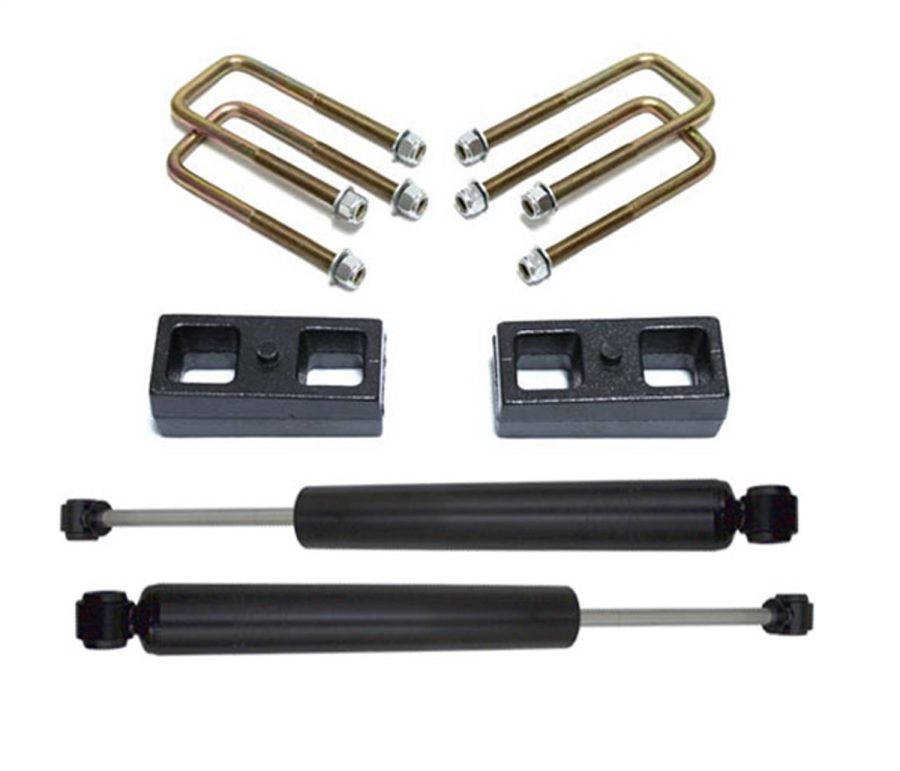 MAXTRAC 905320 Body Lift Kit and Component (2In Blocks, U-Bolts, Shocks 2650Ll)