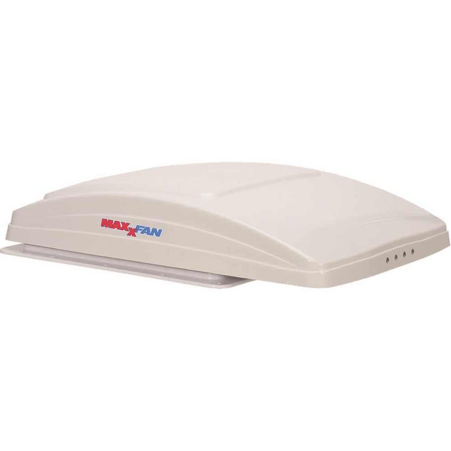 MAXXAIR 00-07000K 000MaxxFan Deluxe Fan with Remote and White Lid