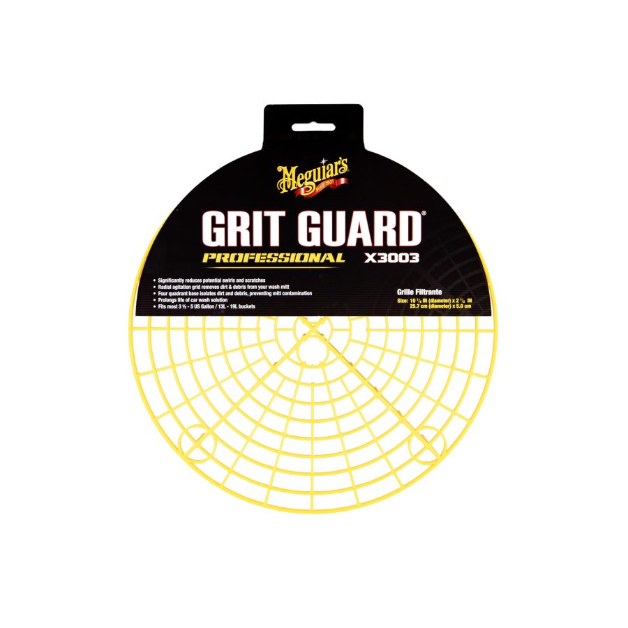 MEGUIARS X3003 Professional Grit Guard - Premium Car Wash Accessory that Acts as a Dirt Trap and Protects your Paint - Wash Bucket Insert to Help Prevent Swirls and Scratches