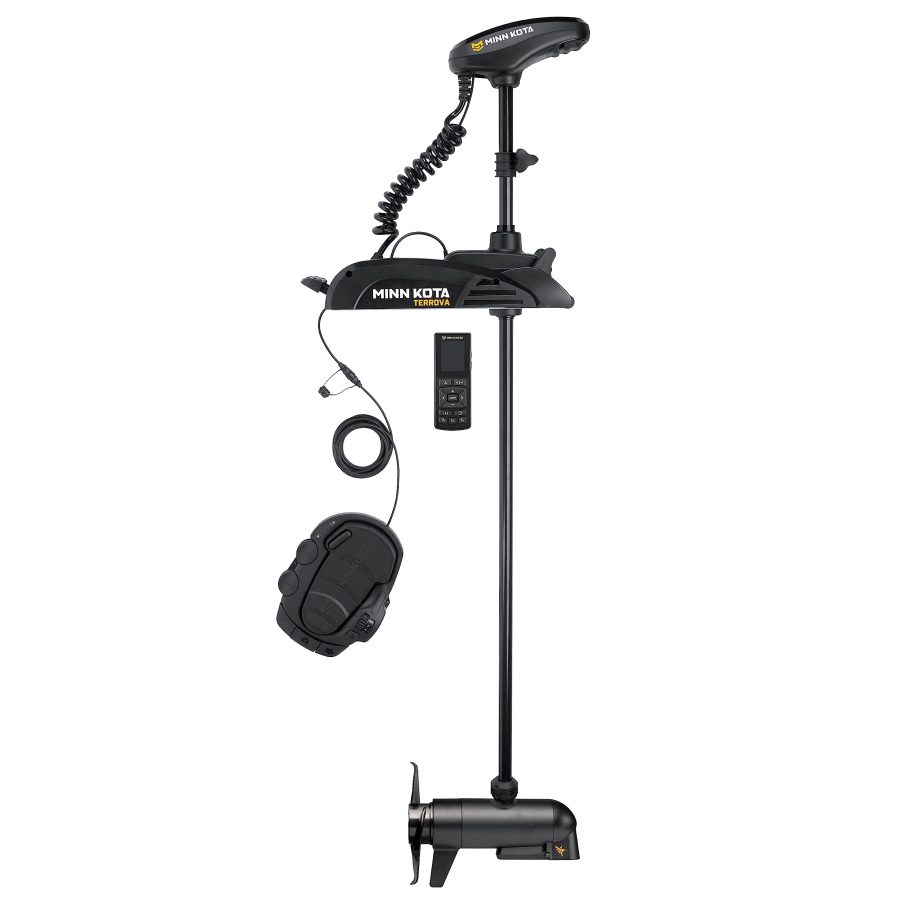 MINN KOTA 1358385 Terrova 80 lb. Thrust, 45 INCH Shaft, MEGA Down Imaging, Wireless Remote