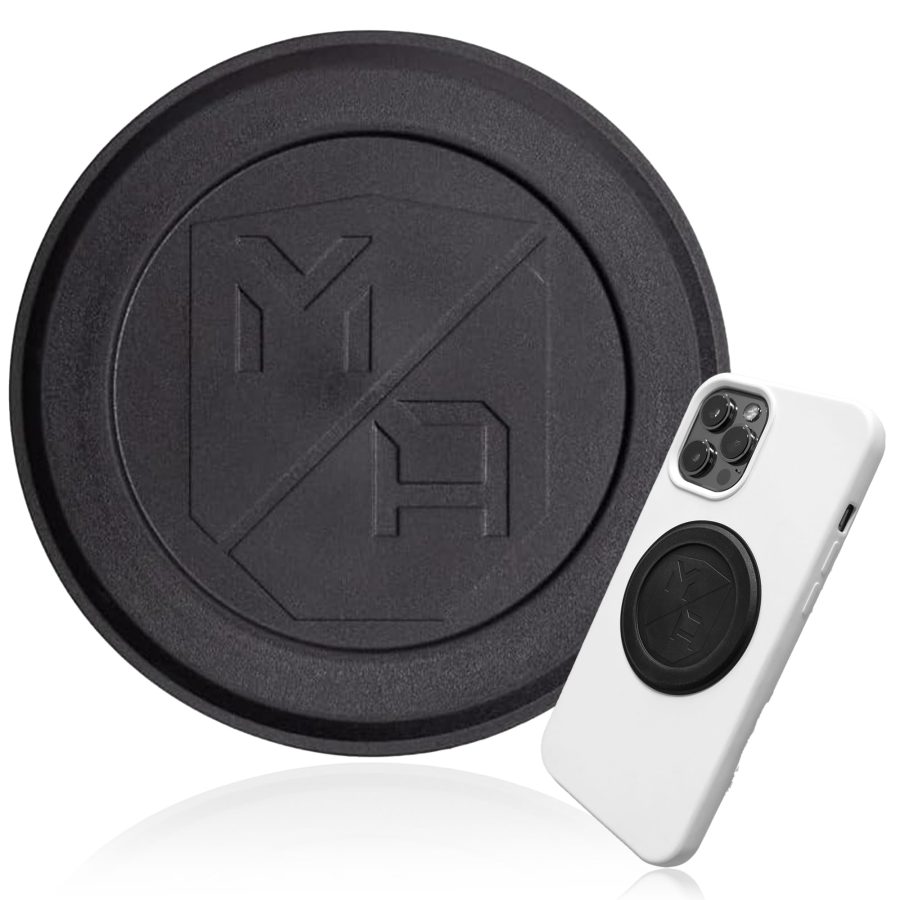 MOB ARMOR MAG-FLEX Magnet Flex Plate - Magnetic Phone Mount for iPhone, Android, Ipad and Tablets, Wireless Charging- 2mm Thick Metal Plate - Replacement Face Plate Holder, and Car/Truck Use.