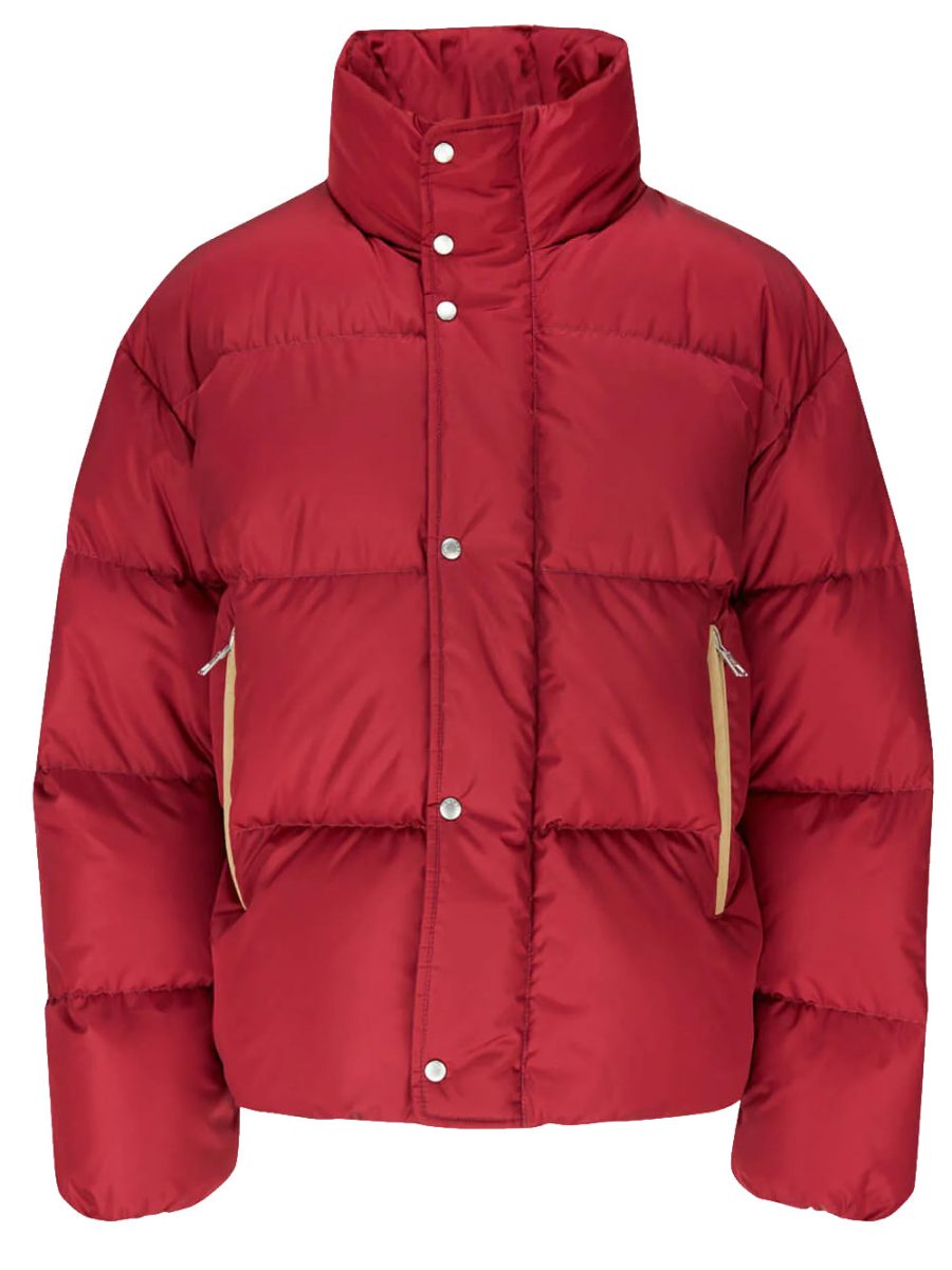 MONCLER GENIUS X 8 MONCLER PALM ANGELS Panamint Down Jacket Red