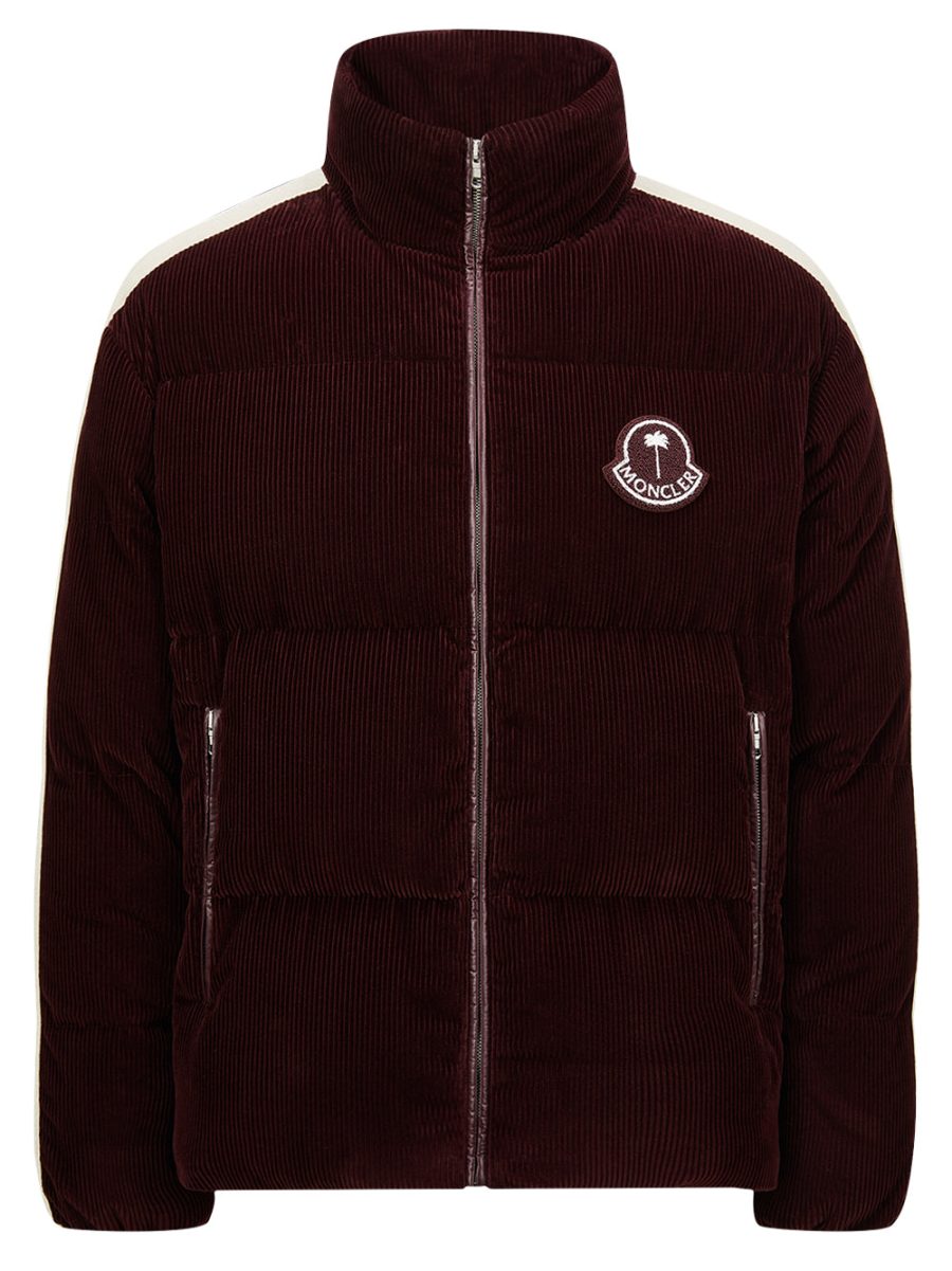 MONCLER GENIUS X PALM ANGELS Abrolhos Padded Jacket Brown