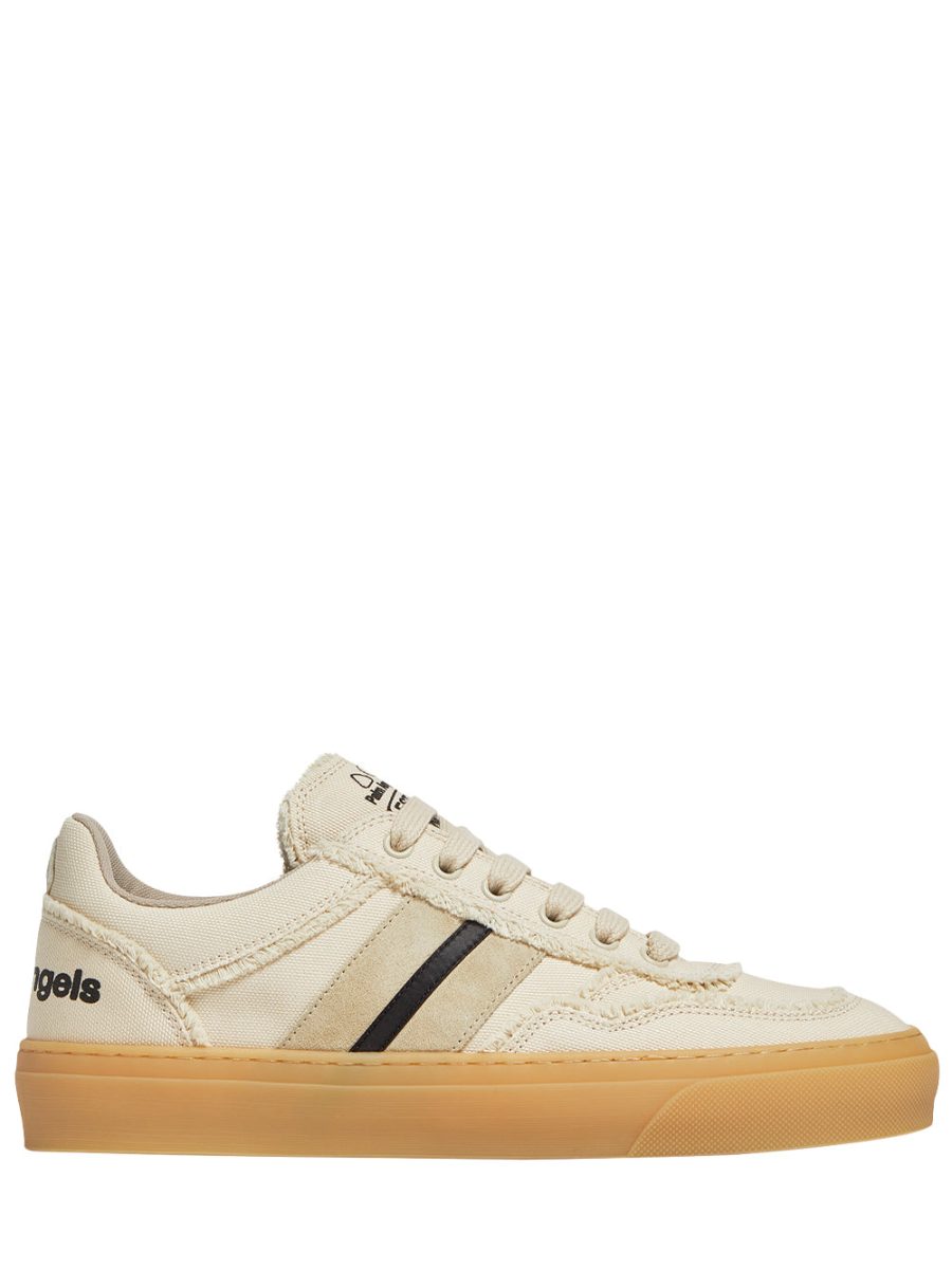 MONCLER GENIUS X PALM ANGELS Monaco2 Low Top Sneakers Beige