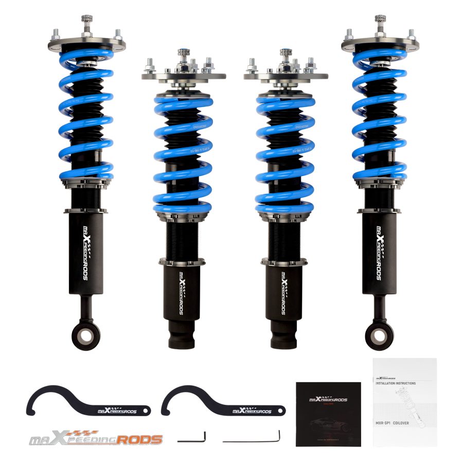 MaXpeedingrods Coilovers compatible for MITSUBISHI for GALANT for ECLIPSE compatible for GSX for GST for GS 24 WAY ADJ lowering kit