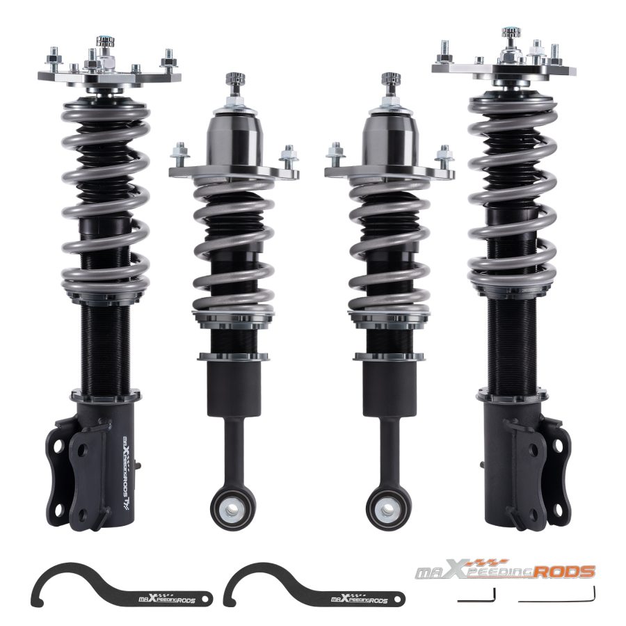 MaXpeedingrods New COT7 Coilovers Suspension Kit compatible for Mitsubishi Lancer compatible for FWD 02-06 lowering kit