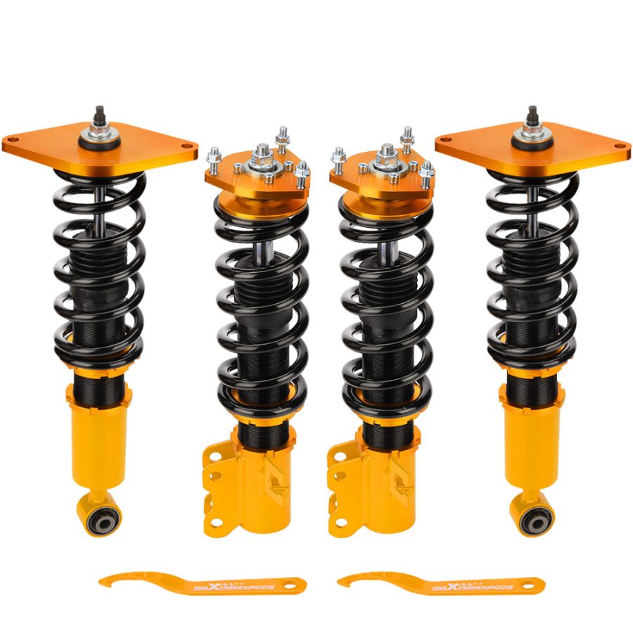 Maxpeedingrods Adjustable Coilovers Shocks Struts compatible for Nissan Sentra 2000-2006 lowering kit