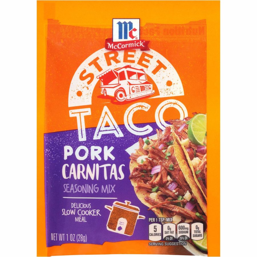 McCormick Street Taco Pork Carnitas Seasoning Mix, 1 oz