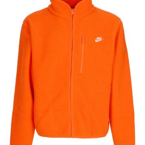 Men Club Winter Jacket Safety Orange/white