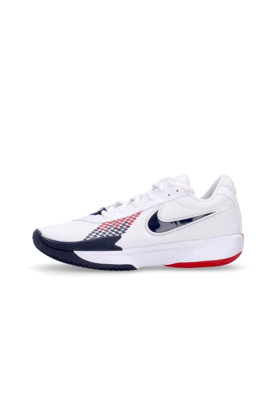 Men's Basketball Shoe Air Zoom G.t. Cut Academy White/obsidian/sport Red