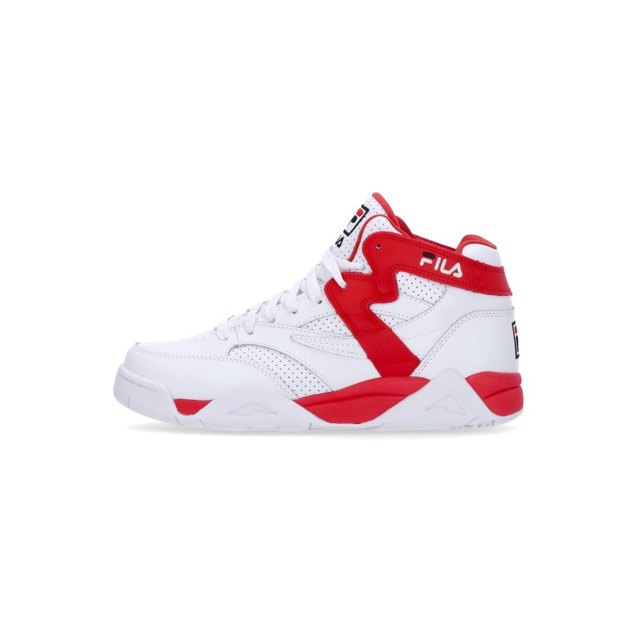 Men's Basketball Shoe M-squad Mid White/fila Red