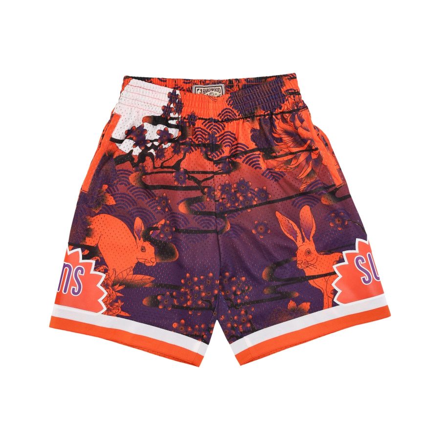 Men's Basketball Shorts Nba Ah Swingman Short 5.0 Hardwood Classics 1991 Phosun