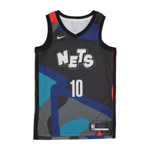 Men's Basketball Tank Top Nba City Edition 2023/24 Swingman Jersey No 10 Ben Simmons Bronet Black