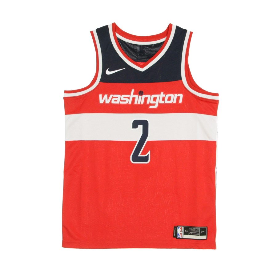 Men's Basketball Tank Top Nba Swingman Jersey Icon Edition 2020 No 2 John Wall Waswiz University Red/college Navy