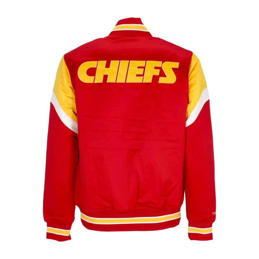 Men's Bomber Jacket Nfl Heavyweight Satin Jacket Kanchi Original Team Colors