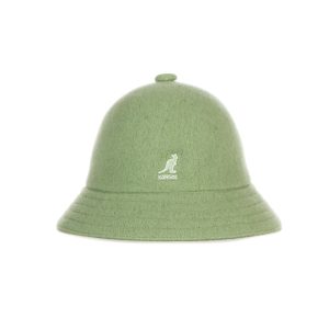 Men's Bucket Hat Wool Casual Oil Green