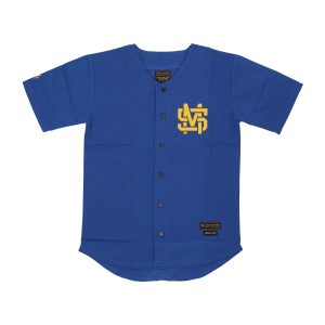 Men's Buttoned Jacket Monogram Jersey Blue