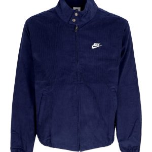 Men's Club Harrington Corduroy Jacket Midnight Navy/white