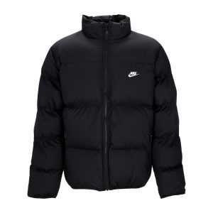 Men's Club Puffer Jacket Black/white down jacket