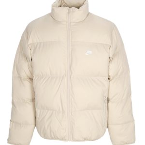 Men's Club Puffer Jacket Sanddrift/white