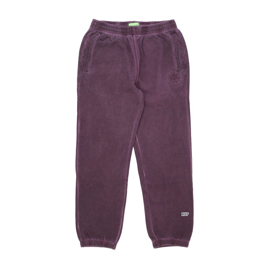 Men's Fleece Tracksuit Pants 12 Galaxies Faded Fleece Pant Wine