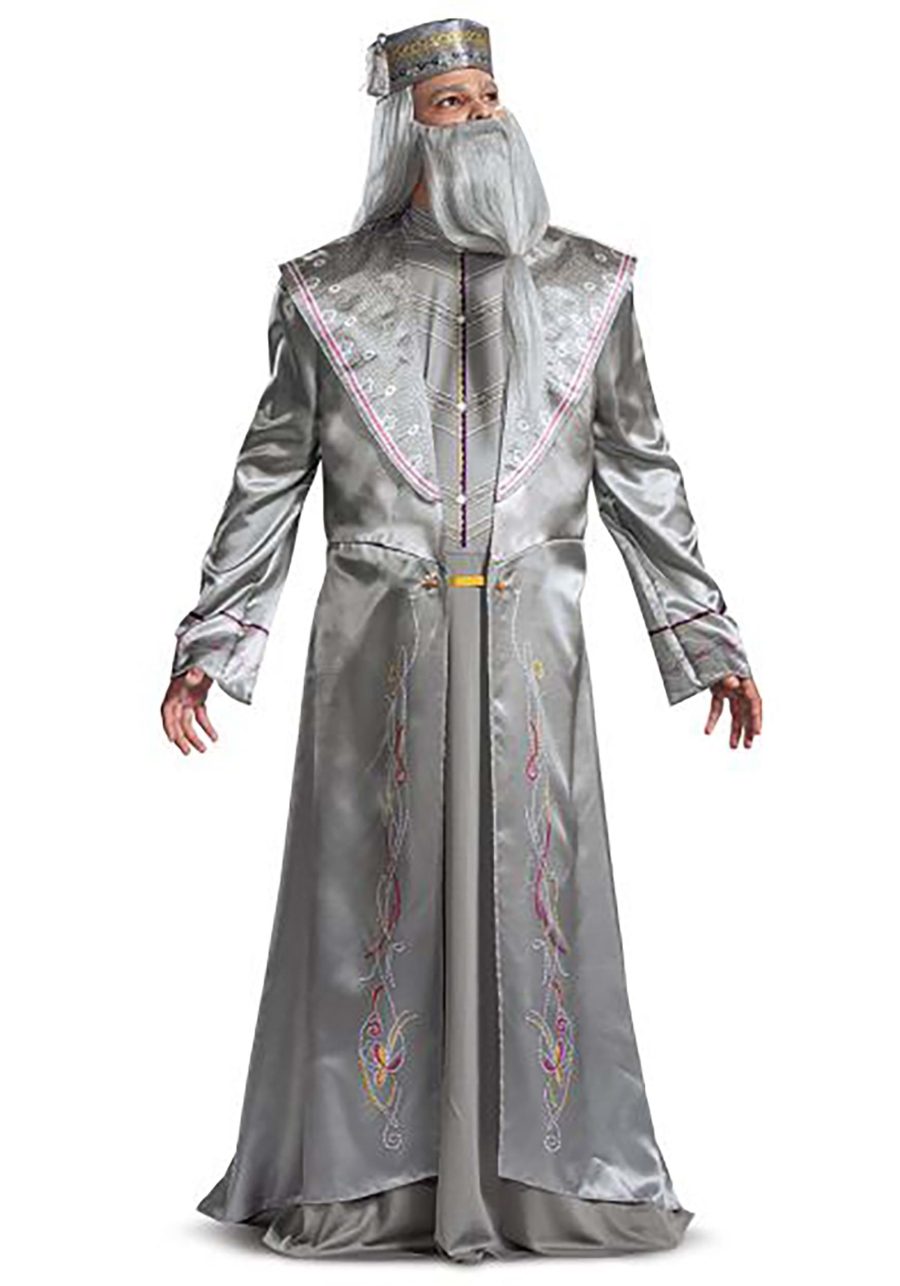 Men's Harry Potter Dumbledore Deluxe Costume