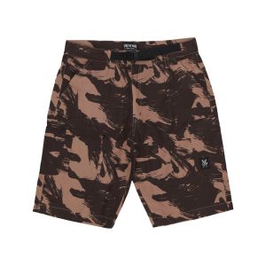 Men's Hidden Cargo Shorts Brown/camo