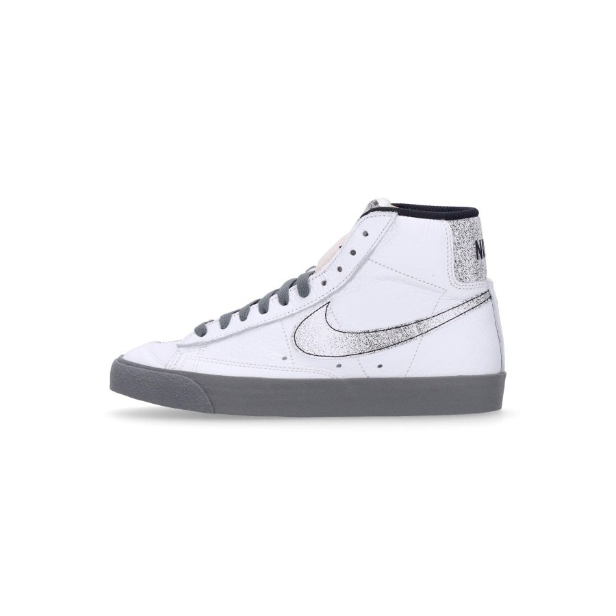 Men's High Shoe Blazer Mid 77 White/smoke Grey/black/white