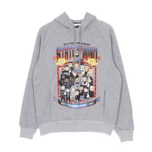 Men's Hoodie 10th Years Anniversary League Hoodie Gray Melange