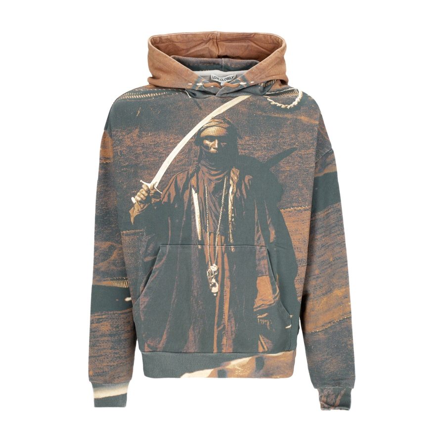 Men's Lightweight Hooded Sweatshirt Desert Hoodie Multi