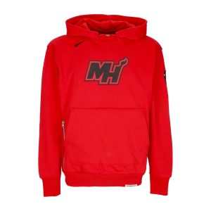 Men's Lightweight Hoodie Nba City Edition Courtside Standard Issue 2023/24 Hoodie Miahea University Red