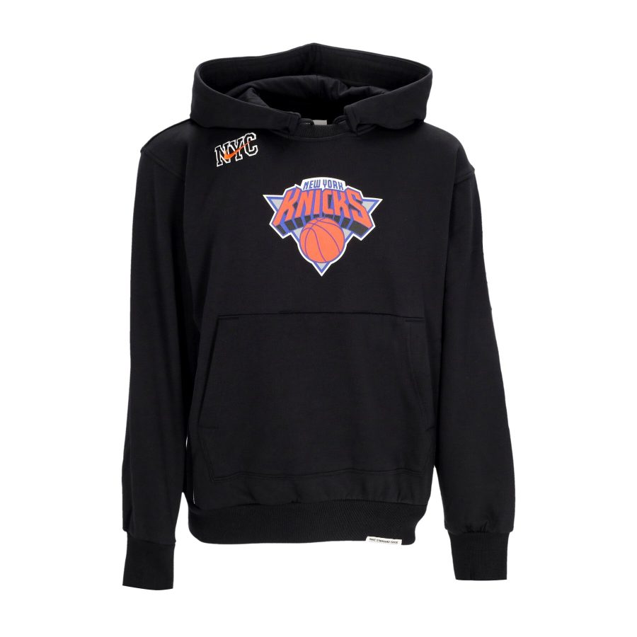 Men's Lightweight Hoodie Nba City Edition Courtside Standard Issue Hoodie Neykni Black