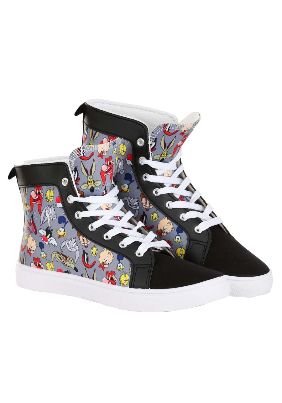 Mens Looney Tunes Canvas Shoes