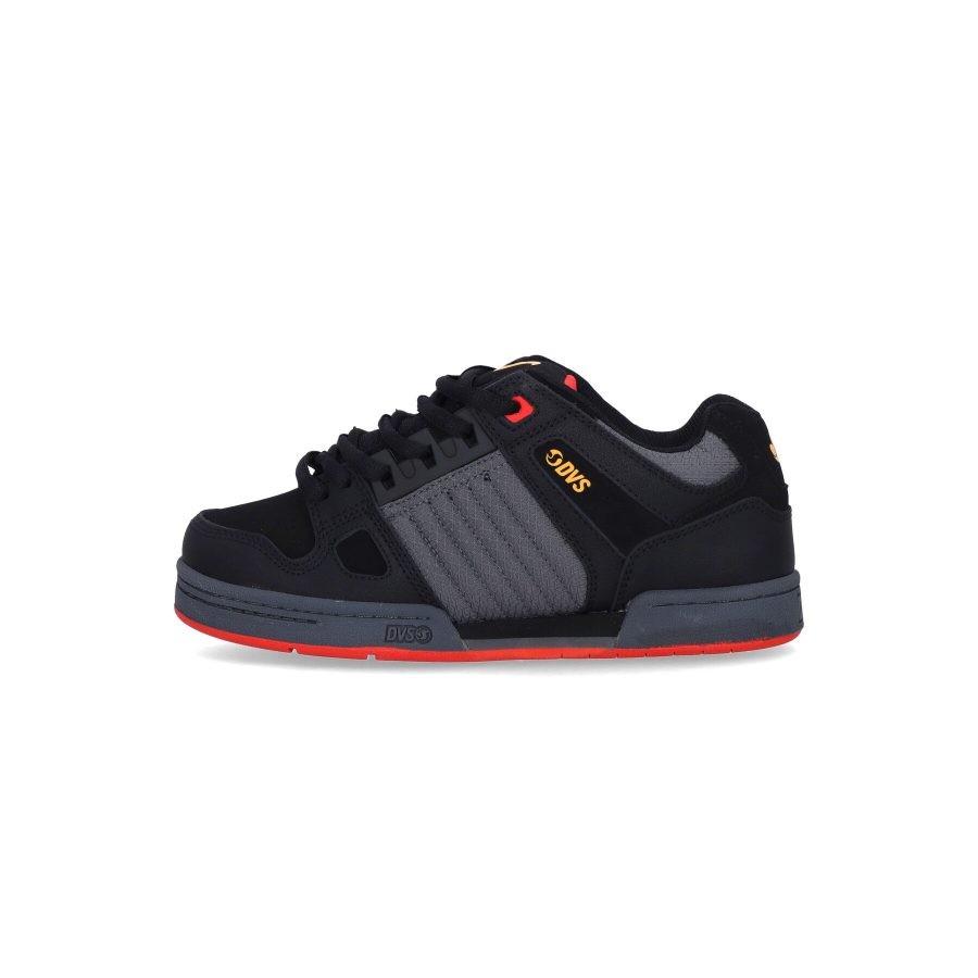 Men's Skate Shoes Celsius Black/fiery Red/yellow/nubuck