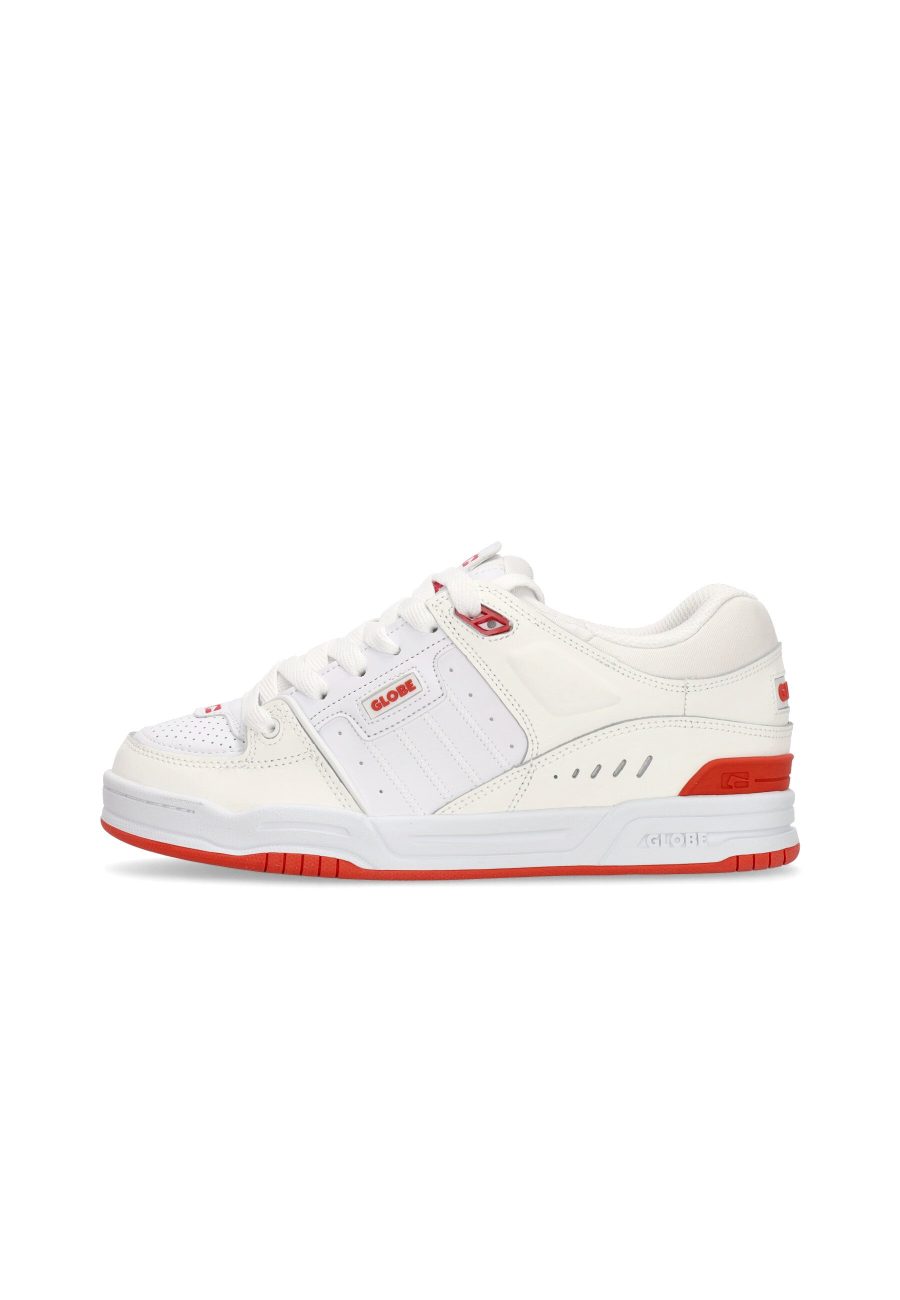 Men's Skate Shoes Fusion White/red