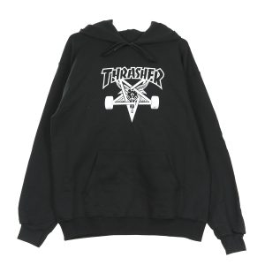 Men's Skategoat Hood Sweatshirt Black/white