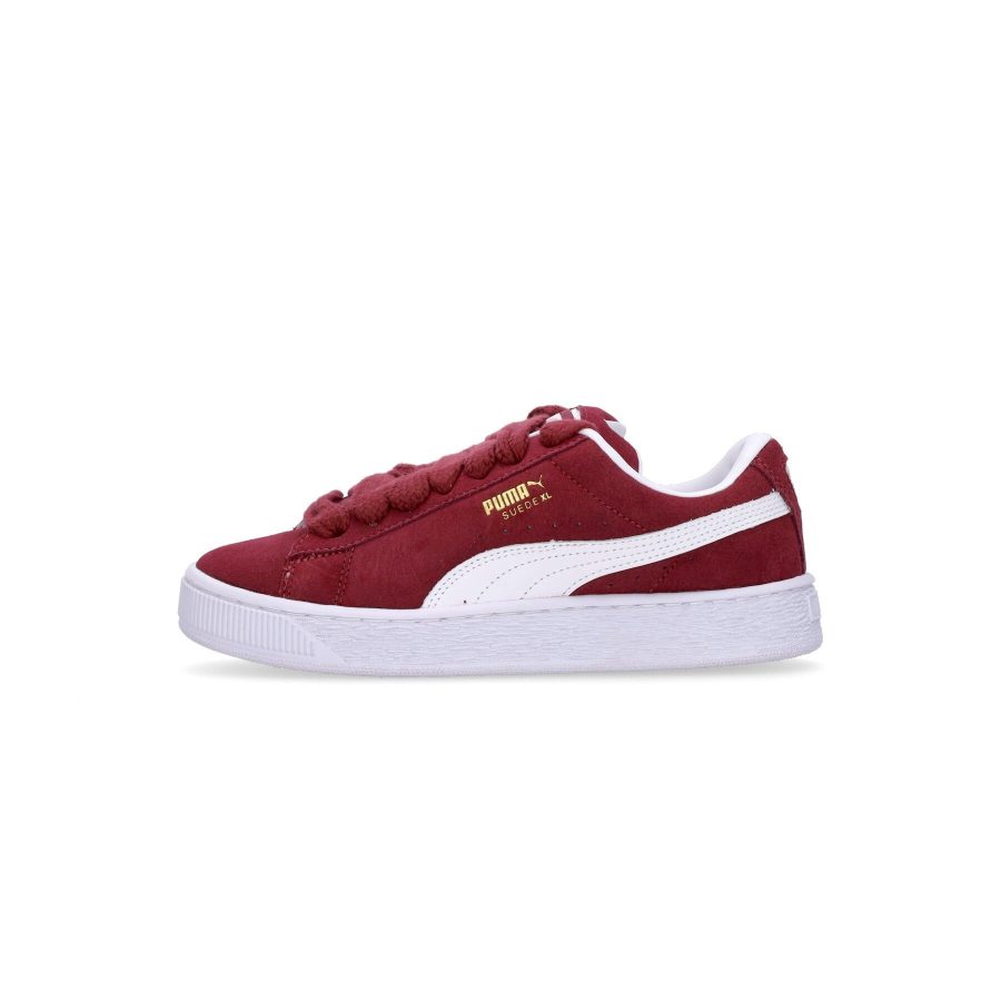 Men's Suede XL Low Shoe Team Regal Red/white