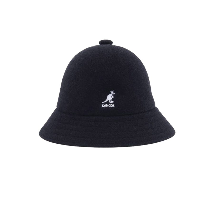 Men's Wool Casual Bucket Hat Black