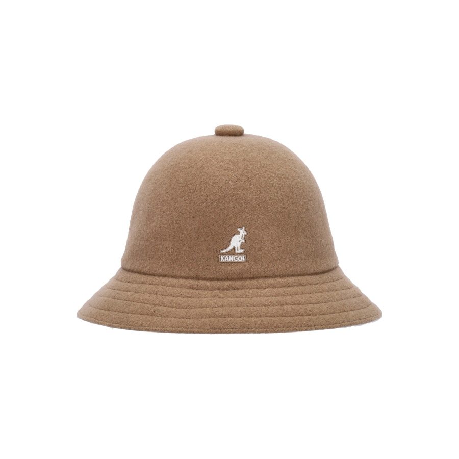 Men's Wool Casual Bucket Hat Camel