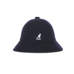 Men's Wool Casual Bucket Hat Dk Blue