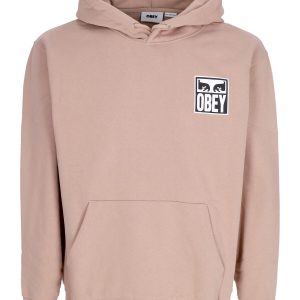 Men's hoodie Eyes Icon Hood Premium Fleece Warm Taupe