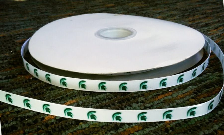 Michigan State University Inspired Ribbon