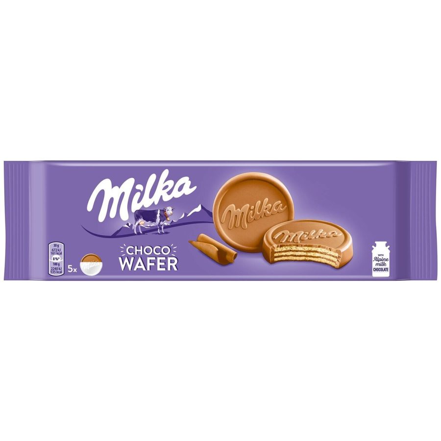 Milka CHOCO WAFER round wafers with milk chocolate 150g/1 box -FREE SHIPPING