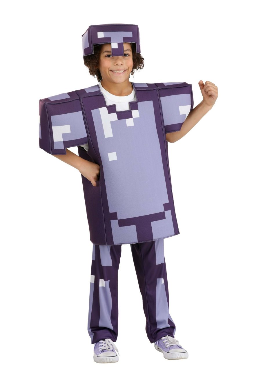 Minecraft Enchanted Diamond Armor Deluxe Kid's Costume