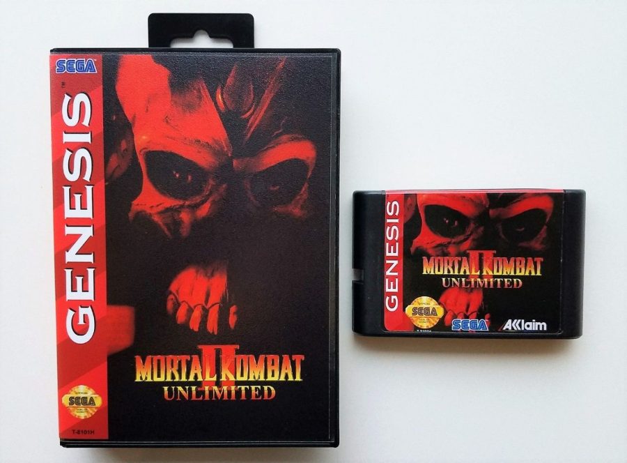 Mortal Kombat II Unlimited Sega Genesis (Playable Bosses and Secret fighter) USA