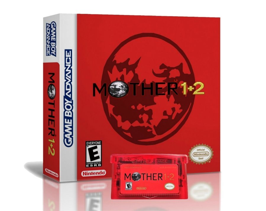 Mother 1 + 2 English Translation GBA Game Boy Earthbound w/ Case Box US Seller